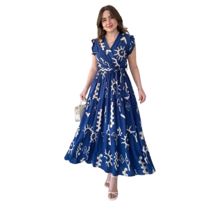 Women Western One Piece Long Gown