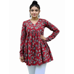 Women's Printed Tunic Top
