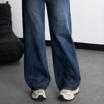 Women's Denim Stretchable High Waist Baggy Jeans for Women