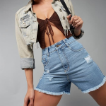 Relaxed Fit Women Shorts