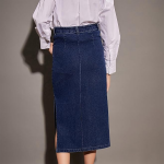 Lycra Denim Women Skirt